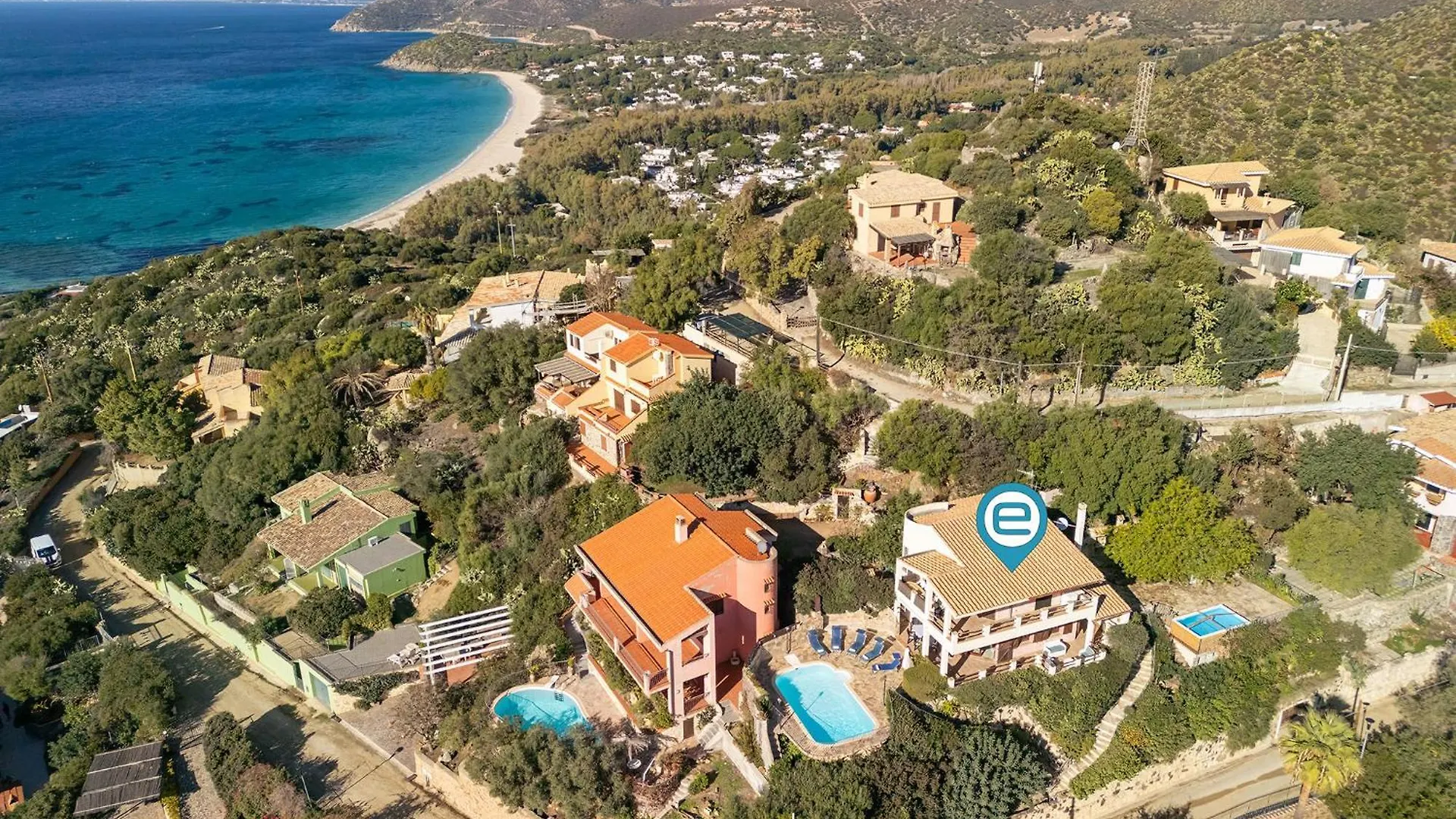 Вилла Aqua Vista Escape Marongiu
